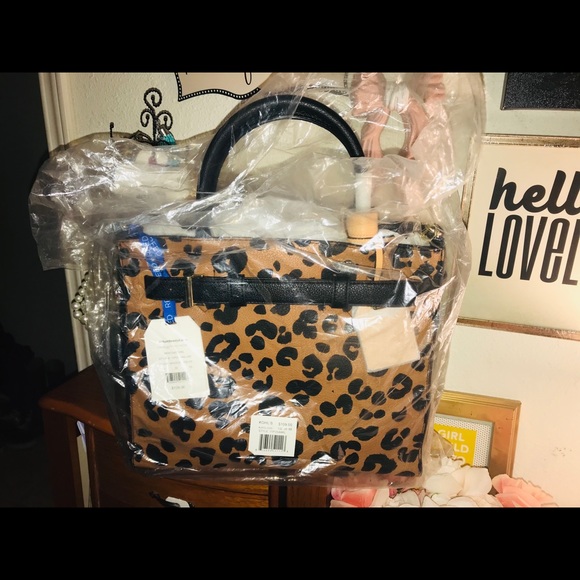 reed by kohls Bags Reed For Kohls Leopard Bag New In Packaging